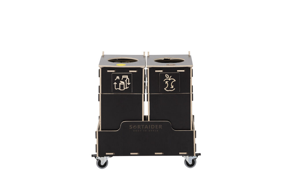 Sortaider Sorter  SRT10B2 Stylish and contemporary waste bin