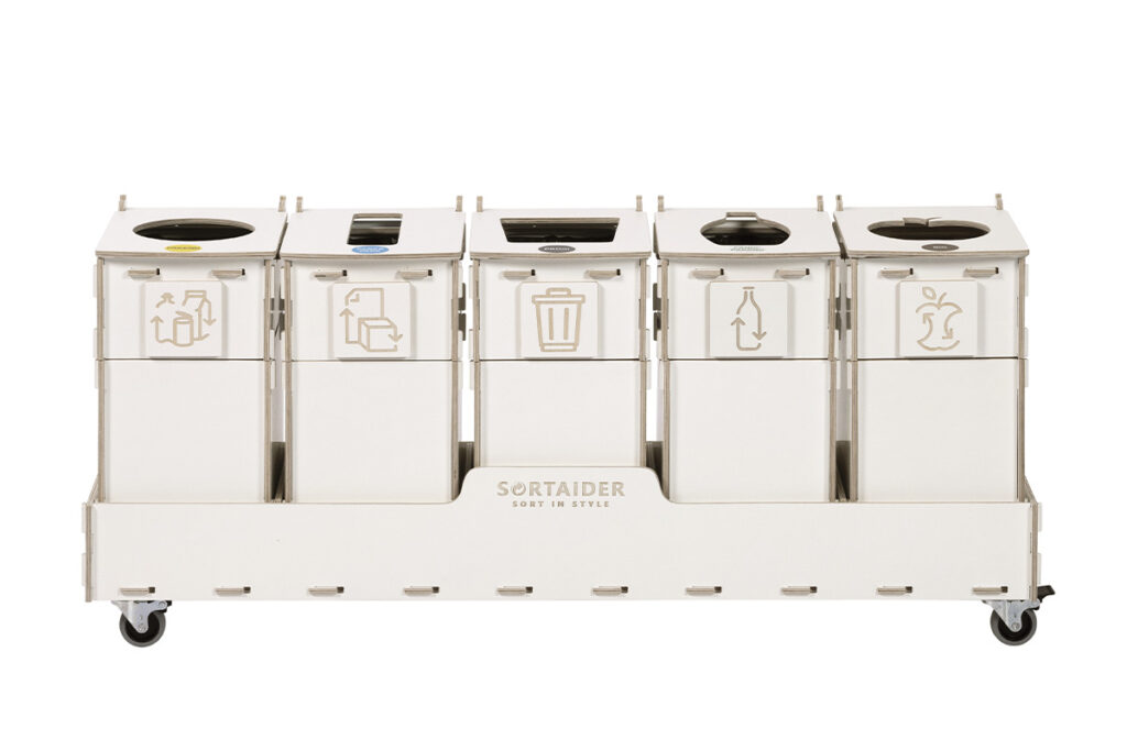 Sortaider Sorter SRT10W5 Functional and aesthetic trashbin