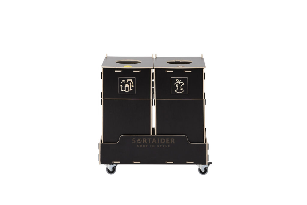 Sortaider Sorter SRT30B2 trash cans for minimalist