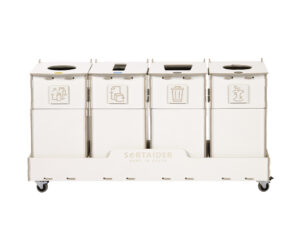 Sortaider Sorter SRT30W4 contemporary trash can