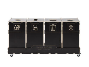 Sortaider Sorter SRT40B4 Garbage bin for outdoor space