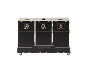 Sortaider Sorter SRT90B3 environmentally friendly waste bin